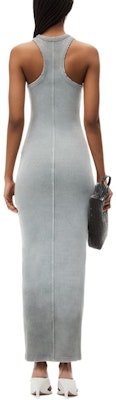 (W) Alexander Wang FW24 Gaun Tanpa Lengan Logo Distressed Wanita Abu-Abu Muda 4CC3246257034A Shop (W) Alexander Wang FW24 Gaun Tanpa Lengan Logo Distressed Wanita Abu-Abu Muda 4CC3246257034A