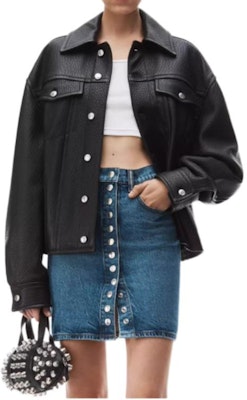 (W) アレキサンダー ワン FW24 ハイウエスト ウォッシュ デニム ミニスカート レディース - ダークブルー 4DC4245479401 Shop (W) アレキサンダー ワン FW24 ハイウエスト ウォッシュ デニム ミニスカート レディース - ダークブルー 4DC4245479401