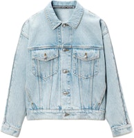 (Women) Alexander Wang FW24 Letter Button-Up Long Sleeve Jacket Women’s Bleached White 4DC3242411453 (Women) Alexander Wang FW24 Letter Button-Up Long Sleeve Jacket Women’s Bleached White 4DC3242411453