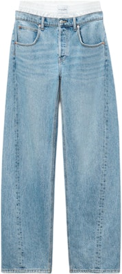 (W) アレキサンダー ワン FW24 リラックスフィット 快適 インディゴ デニム ジーンズ レディース用 4DC3244402471A Buy (W) アレキサンダー ワン FW24 リラックスフィット 快適 インディゴ デニム ジーンズ レディース用 4DC3244402471A