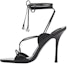 Buy (W) Alexander Wang Gelos Kulit Kambing Tumit Tinggi 'Fesyen Hitam' 30223S016001