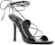 (W) Alexander Wang Gelos Kulit Kambing Tumit Tinggi 'Fesyen Hitam' 30223S016001