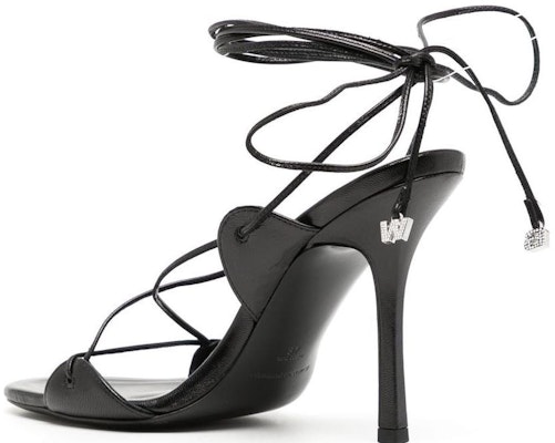 (Women) Alexander Wang Goat Leather High Heel Slide 'Black Fashion' 30223S016001 Shop (Women) Alexander Wang Goat Leather High Heel Slide 'Black Fashion' 30223S016001