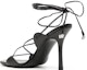 Shop (W) Alexander Wang Gelos Kulit Kambing Tumit Tinggi 'Fesyen Hitam' 30223S016001