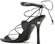 Shop (Women) Alexander Wang Goat Leather High Heel Slide 'Black Fashion' 30223S016001