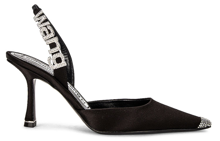 Order (W) Alexander Wang Grace 85 'Sandal Hak Tinggi Mode Elegan Hitam' 30121P034