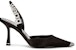 (Women) Alexander Wang Grace 85 'Elegant Fashion High-Heeled Slide Black' 30121P034