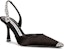 (Women) Alexander Wang Grace 85 'Elegant Fashion High-Heeled Slide Black' 30121P034