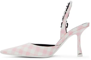 (Women) Alexander Wang Grace 'Pink Checkered Low-Top High Heels' 30221P045 (Women) Alexander Wang Grace 'Pink Checkered Low-Top High Heels' 30221P045