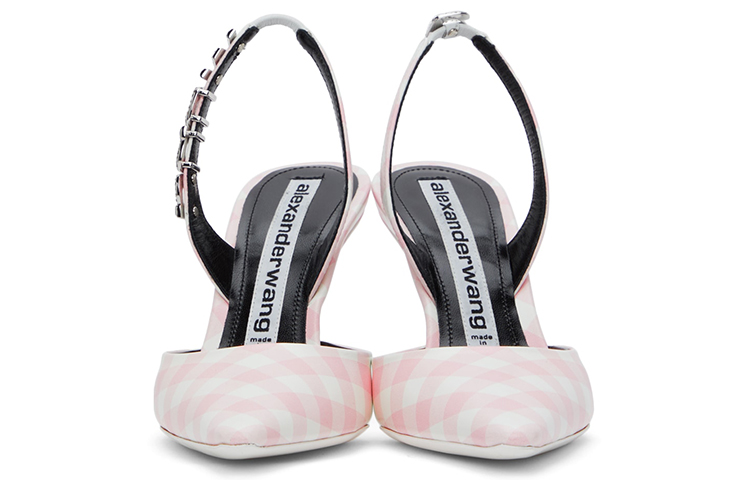 Lookbook (W) Alexander Wang Grace 'Tacones Altos Bajos Cuadros Rosados' 30221P045