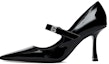 Buy (W) Alexander Wang Grace Tumit Tinggi 'Black Mary Jane' 30C220P008
