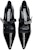 (W) Alexander Wang Grace Tumit Tinggi 'Black Mary Jane' 30C220P008