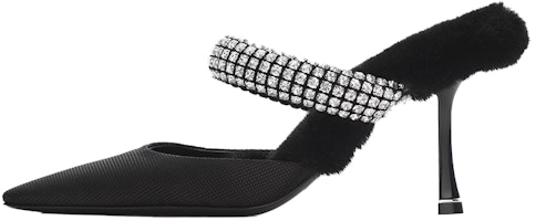 (Women) Alexander Wang Grace Mule 'Black' 30421M018 (Women) Alexander Wang Grace Mule 'Black' 30421M018
