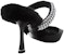 (W) Alexander Wang Grace Mule 'Hitam' 30421M018