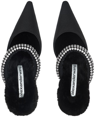 (W) Alexander Wang Grace Mule 'Hitam' 30421M018 Shop (W) Alexander Wang Grace Mule 'Hitam' 30421M018