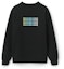 Order (W) Sudadera Negra Alexander Wang Gradient Logo Crewneck UCC1211018-001