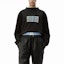 Lookbook (W) Sudadera Negra Alexander Wang Gradient Logo Crewneck UCC1211018-001