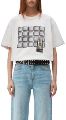 (Women) Alexander Wang Graphic Print Oversized T-Shirt Grey UCC4231641-083 Shop (Women) Alexander Wang Graphic Print Oversized T-Shirt Grey UCC4231641-083