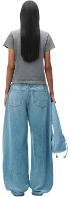 (W) 알렉산더 왕 그레이 로고 코튼 저지 반팔 티셔츠 여성 SS24 4CC32213580-37A Purchase (W) 알렉산더 왕 그레이 로고 코튼 저지 반팔 티셔츠 여성 SS24 4CC32213580-37A