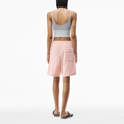 (W) 알렉산더 왕 그레이 스트레치 코튼 로고 스포츠 브라 SS20 1C198020-GREY Purchase (W) 알렉산더 왕 그레이 스트레치 코튼 로고 스포츠 브라 SS20 1C198020-GREY