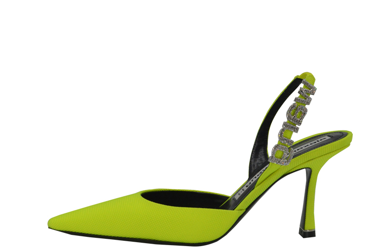 (Women) Alexander Wang Heeled Sandals 'Fluorescent Yellow' 30321P069733