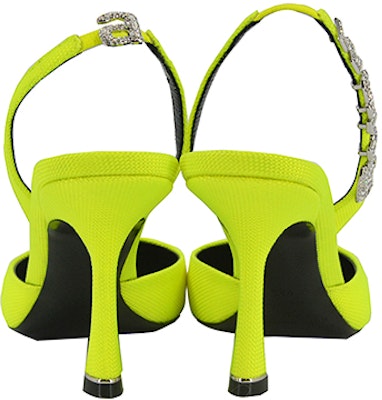(Women) Alexander Wang Heeled Sandals 'Fluorescent Yellow' 30321P069733 Lookbook (Women) Alexander Wang Heeled Sandals 'Fluorescent Yellow' 30321P069733