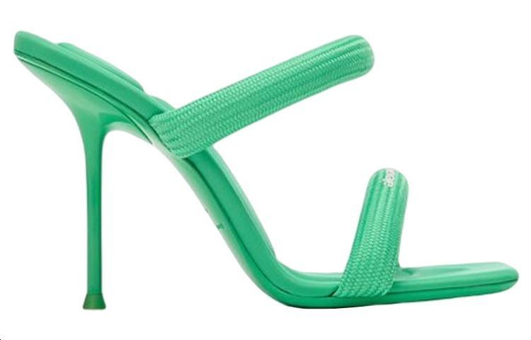 Order (W) Alexander Wang High-Heels Grün ''Fashion Slide'' 30321S033310