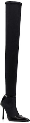 (Women) Alexander Wang High-Top Boot 'Black Leather' 30322B014001 Lookbook (Women) Alexander Wang High-Top Boot 'Black Leather' 30322B014001