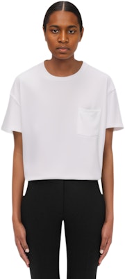 (W) 亚历山大王高捻棉短袖口袋圆领T恤 1W491144X1-100 Details for (W) 亚历山大王高捻棉短袖口袋圆领T恤 1W491144X1-100