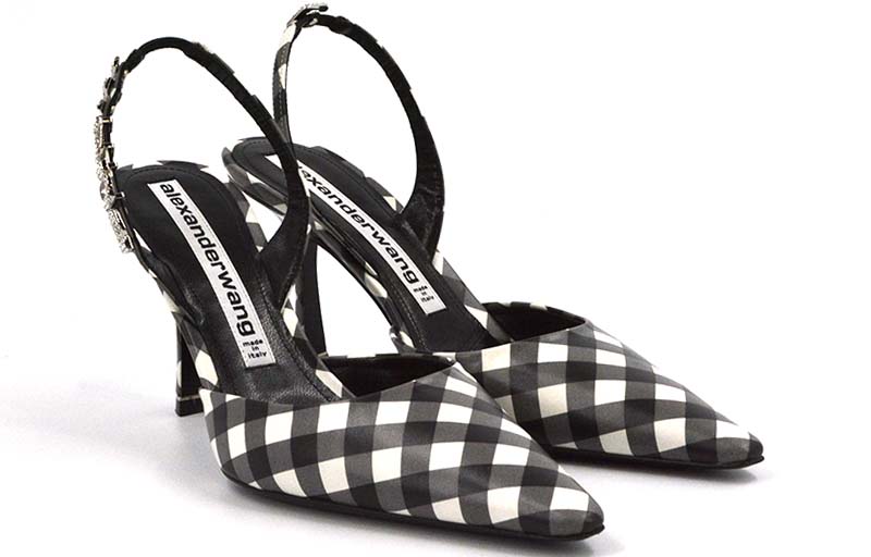 (W) Alexander Wang High Heel 'Black White Colorblock' 圖 2