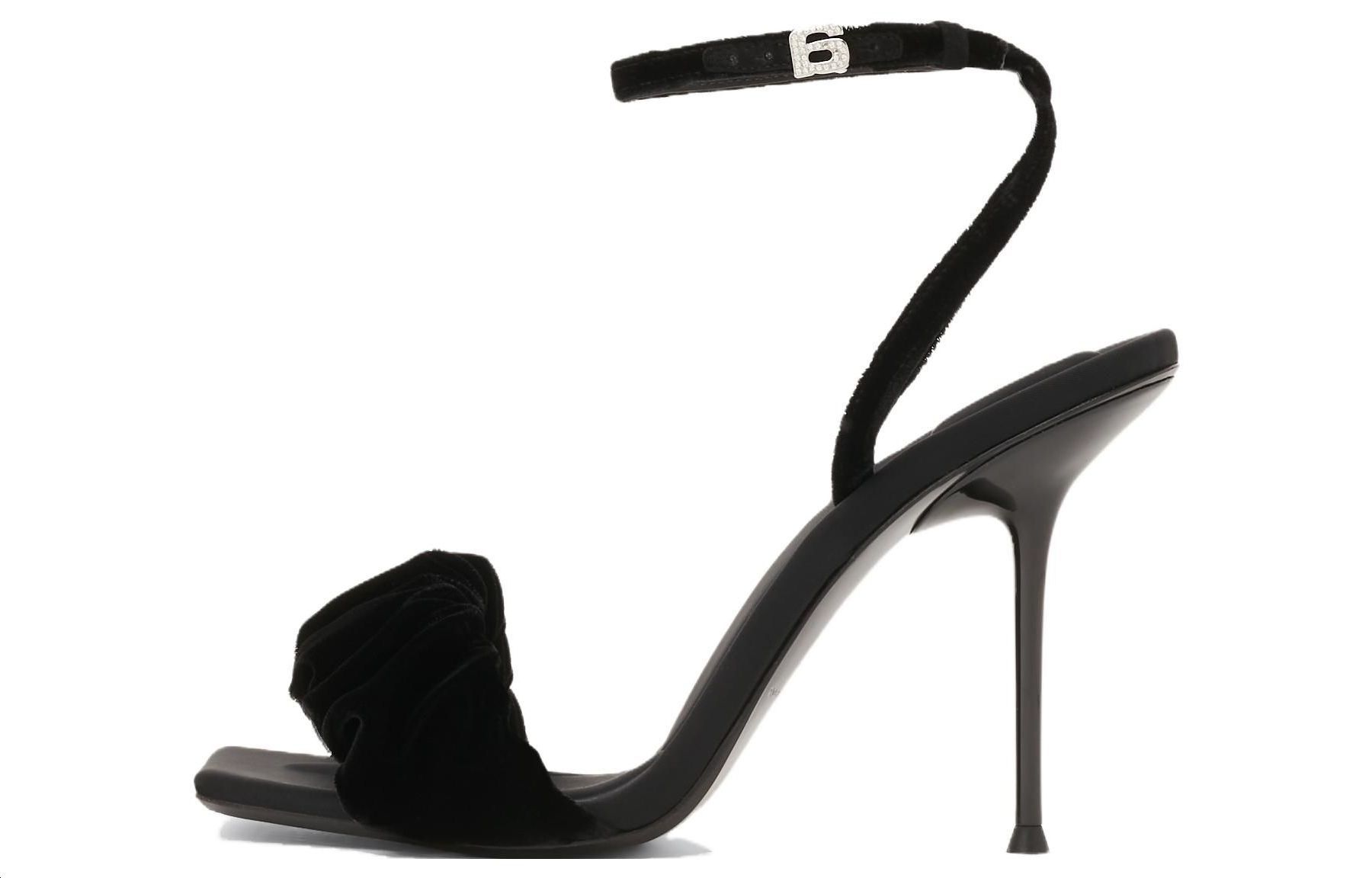 (W) Alexander Wang High Heel Fashion Slide 'Black'