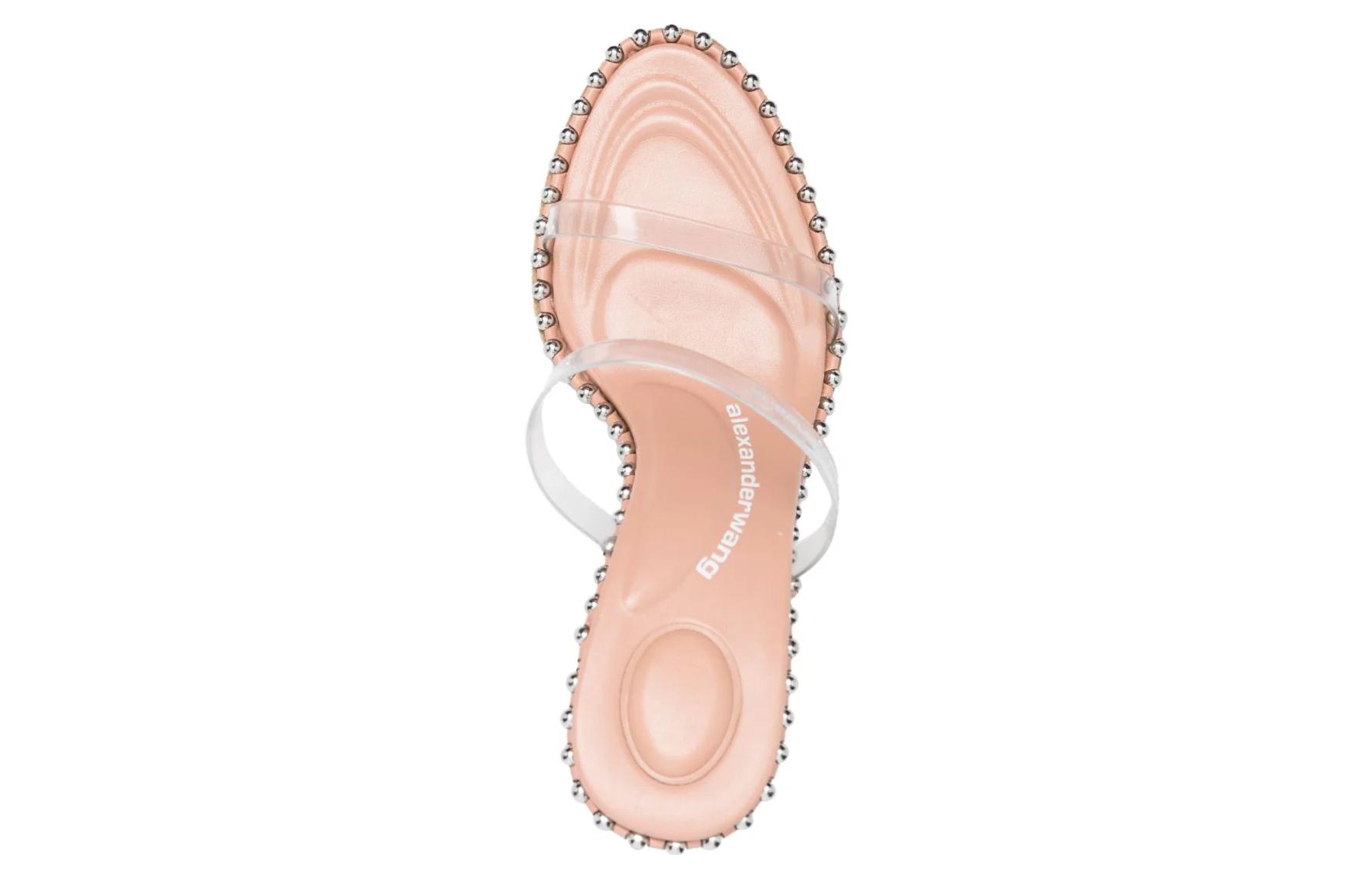 Lookbook (W) (女性用) アレキサンダー・ワン ハイヒールスライドサンダル 'ベージュ' 30323S044 30323S044