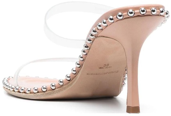 (W) Alexander Wang Selipar Tumit Tinggi 'Beige' 30323S044 Shop (W) Alexander Wang Selipar Tumit Tinggi 'Beige' 30323S044
