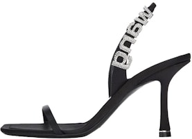 (Women) Alexander Wang Ivy 'Satin Black' 30121S052 (Women) Alexander Wang Ivy 'Satin Black' 30121S052