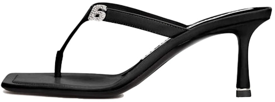 (W) Sandal Tumit Tinggi Alexander Wang Ivy 'Logo Hitam' 30C220S024 Buy (W) Sandal Tumit Tinggi Alexander Wang Ivy 'Logo Hitam' 30C220S024