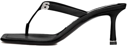 (Women) Alexander Wang Ivy High Heel Sandals 'Black Logo' 30C220S024 (Women) Alexander Wang Ivy High Heel Sandals 'Black Logo' 30C220S024