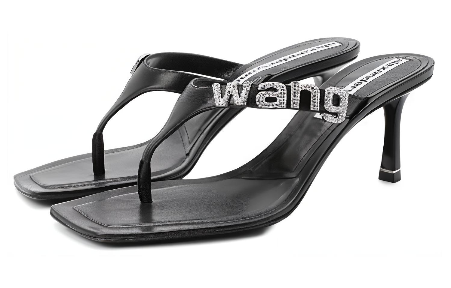 Lookbook (W) Sandali con Tacco Alto Alexander Wang Ivy ''Logo Nero'' 30C220S024