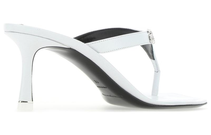 (W) Alexander Wang Ivy High Heel Sandals 'White Logo' 圖 4