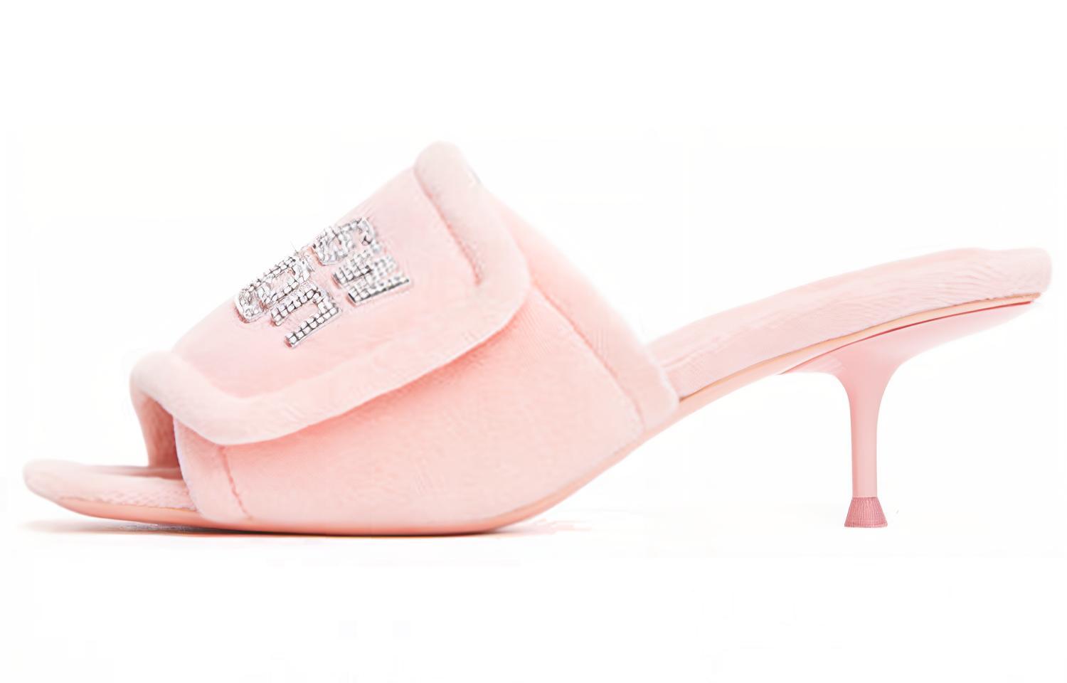 (W) Alexander Wang Jessie 'Pink Casual Chunky Sandal'