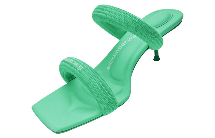 (W) Alexander Wang Jessie Sandal 'Green Nylon' 圖 3