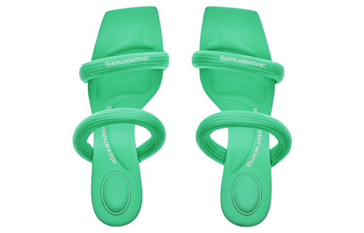 (W) Alexander Wang Jessie Sandal 'Green Nylon' 圖 4