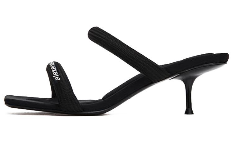 (Women) Alexander Wang Julie 'Black Stiletto Open Toe Sandal' 30321S034001
