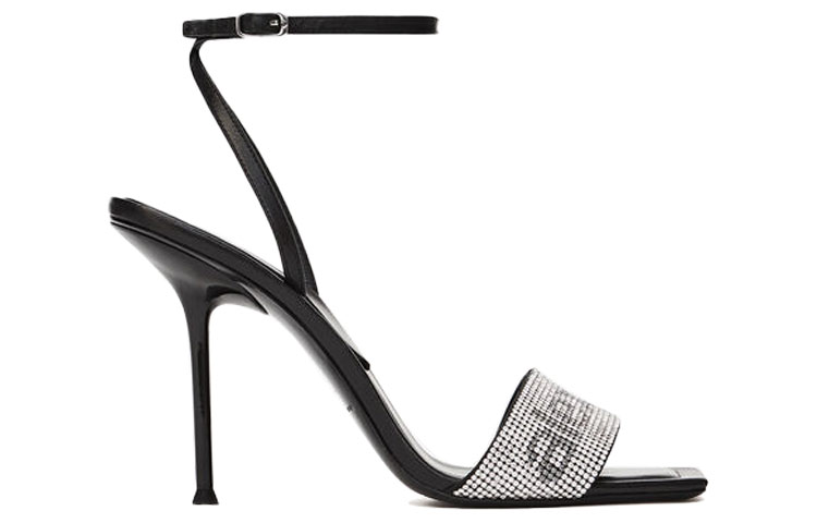 (W) Alexander Wang Julie 'Crystal Logo Black' 圖 2