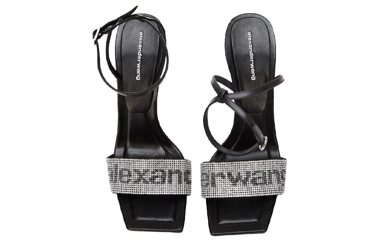 (W) Alexander Wang Julie 'Crystal Logo Black' 圖 3