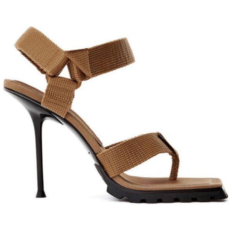 (W) Alexander Wang Julie Heeled Sandals 'Brown' 圖 2