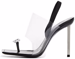 (Women) Alexander Wang Kaia High Heel Shoes 'Crystal Logo Black' 30C219S066 (Women) Alexander Wang Kaia High Heel Shoes 'Crystal Logo Black' 30C219S066