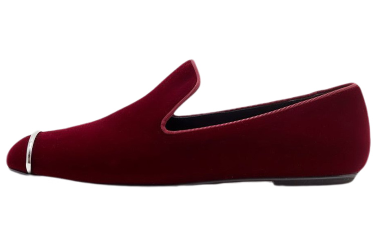 Buy (W) Alexander Wang Kallie 'Loafer Baldu Merah Gelap' 3037F0038T624