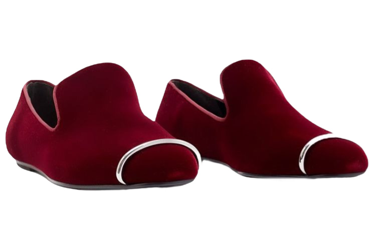 Lookbook (W) Alexander Wang Kallie 'Loafer Baldu Merah Gelap' 3037F0038T624