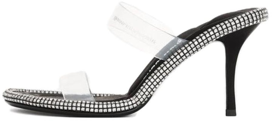 (Women) Alexander Wang Kira PVC 'Black High-Heel Slide' 30423S016001 Buy (Women) Alexander Wang Kira PVC 'Black High-Heel Slide' 30423S016001