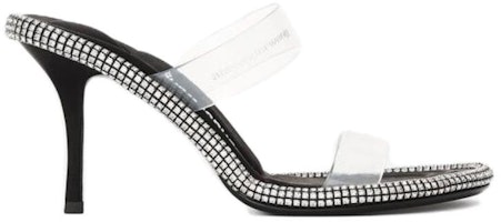 (W) Alexander Wang Kira PVC 'Sandal Tumit Tinggi Hitam' 30423S016001 Order (W) Alexander Wang Kira PVC 'Sandal Tumit Tinggi Hitam' 30423S016001